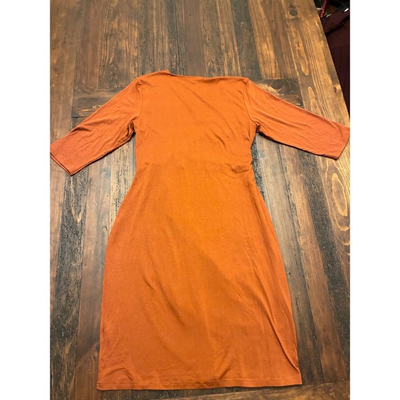 BeryDress Rust Wrap Dress Size XL, NWT - Picture 3 of 3